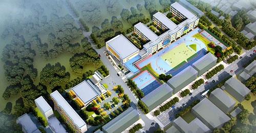 許村鎮(zhèn)沈士小學(xué)改擴(kuò)建項(xiàng)目教學(xué)樓(1號(hào)、2號(hào)、3號(hào)類)，風(fēng)雨操場(chǎng)